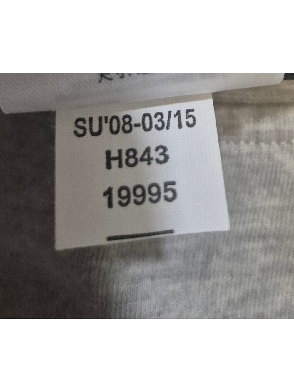 Vintage 2008 Harley-Davidson Grey Striped Sleeve Jersey Tee - Picture 5 of 9